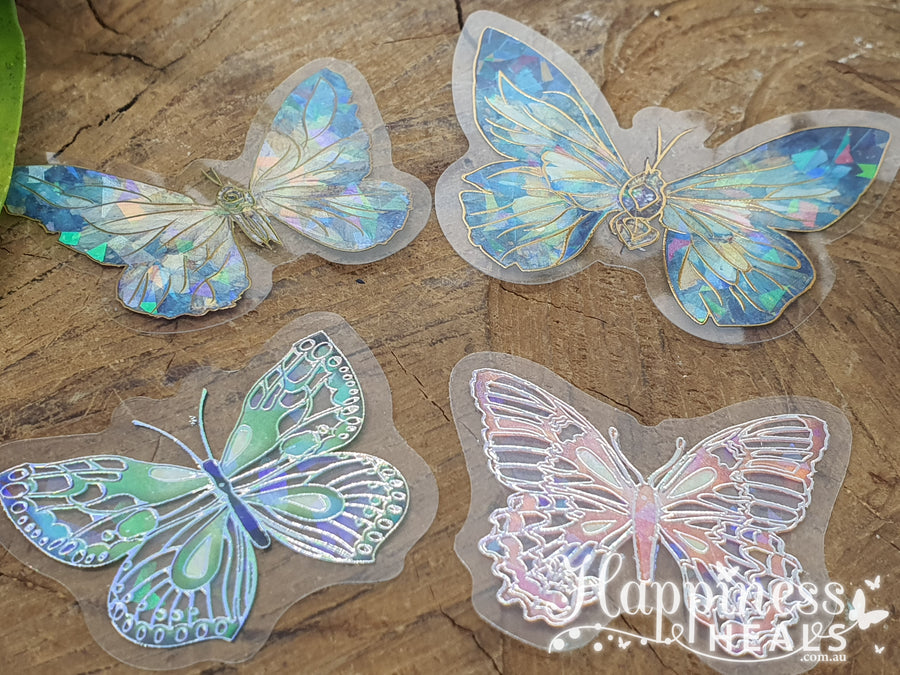 Holographic Butterfly 🦋 Stickers