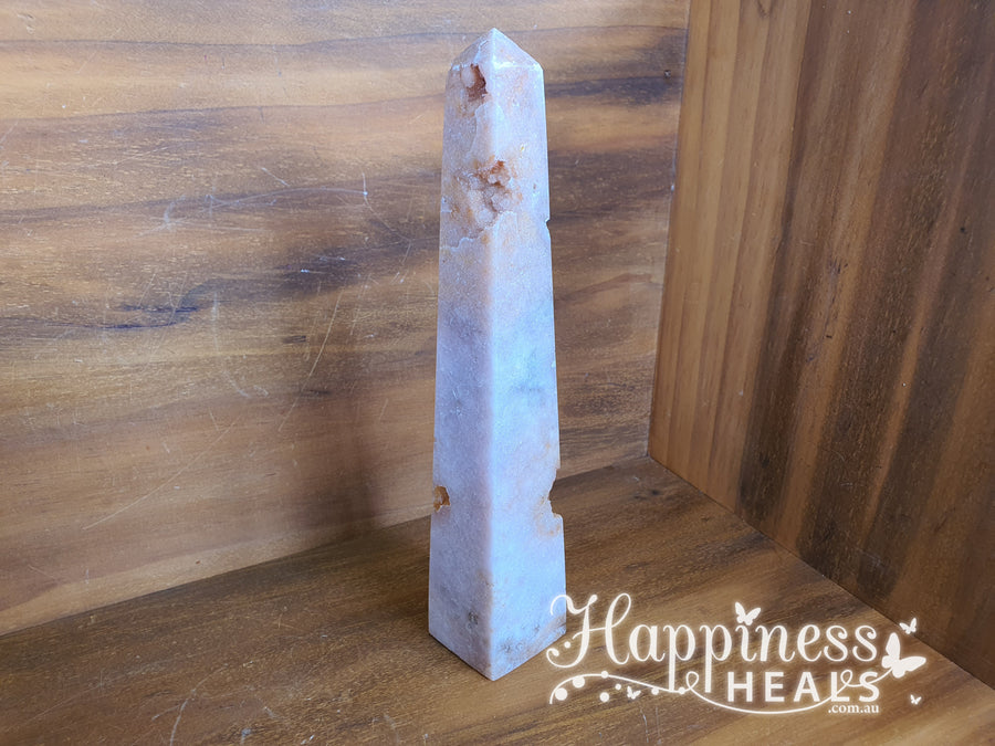 Pink Amethyst Obelisk