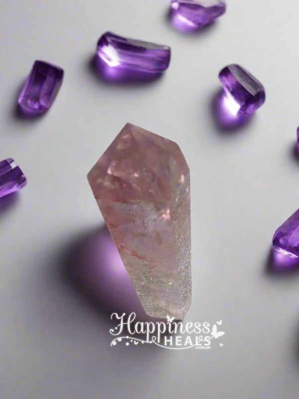 Amethyst Point with Inclusions: A Unique Crystal of Peace and Depth