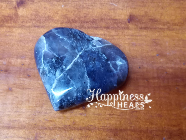 Iolite Heart: A Stone of Vision and Inner Journey