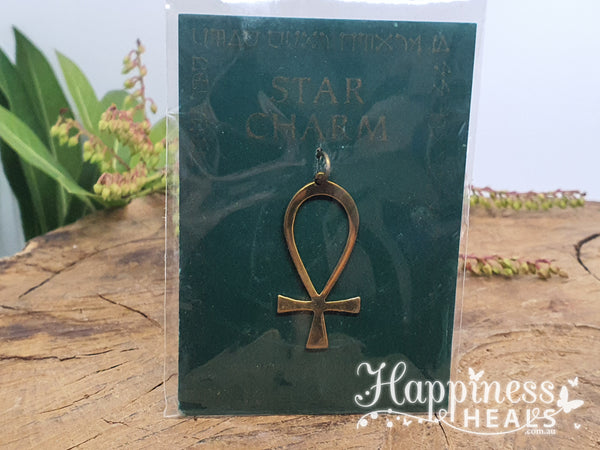 Star Charm - Egyptian Ankh