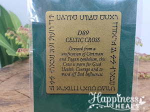 Star Charm - Celtic Cross