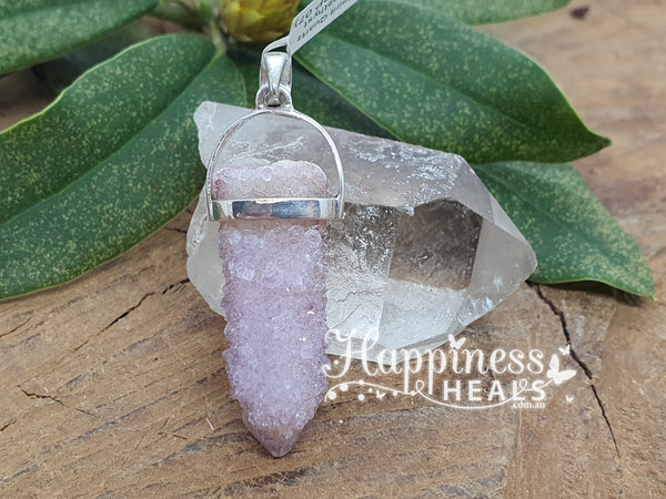 Spirit Quartz Cluster Pendant