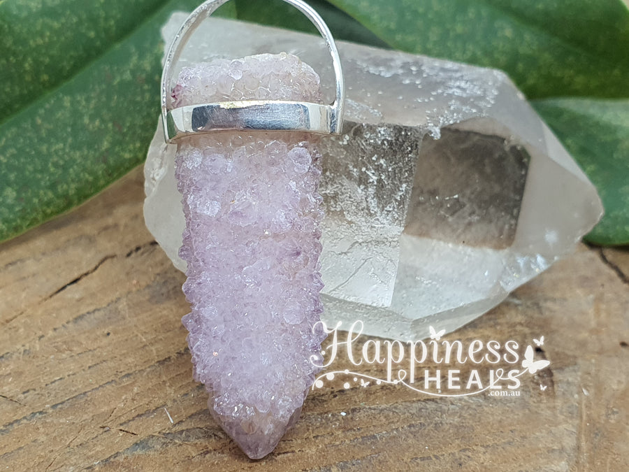 Spirit Quartz Cluster Pendant