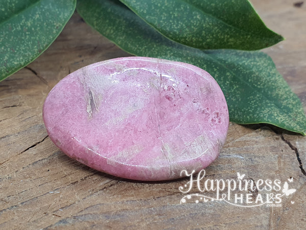 Rhodonite Worry Stone