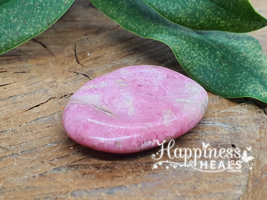 Rhodonite Worry Stone