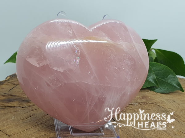 Rose Quartz Heart