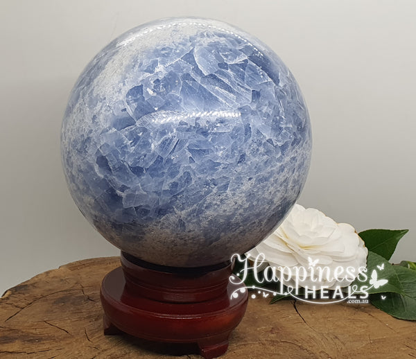 Blue Calcite Sphere