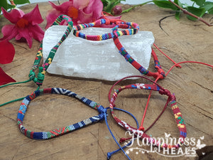 Handwoven Boho Friendship Bracelets – Vibrant, Adjustable & Unique