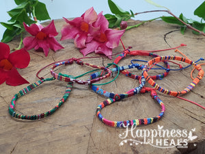 Handwoven Boho Friendship Bracelets – Vibrant, Adjustable & Unique