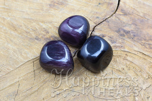 ✨ Cats Eye Tumbled Stones – A Vibrant Touch of Luck & Positivity! ✨