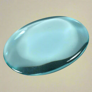 Light Blue Obsidian Palm Stone