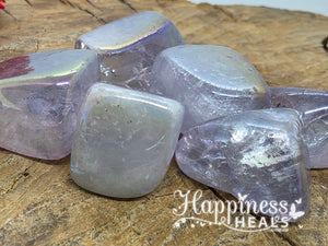 Aura Amethyst (Tumbled Stone)