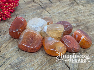 Carnelian Crackled (Tumbled)