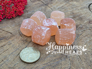 Peach Selenite (Tumbled)