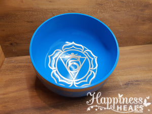 Light Blue Singing Bowl - Throat Chakra