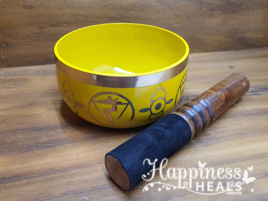 Yellow Singing Bowl - Solar Plexus Chakra