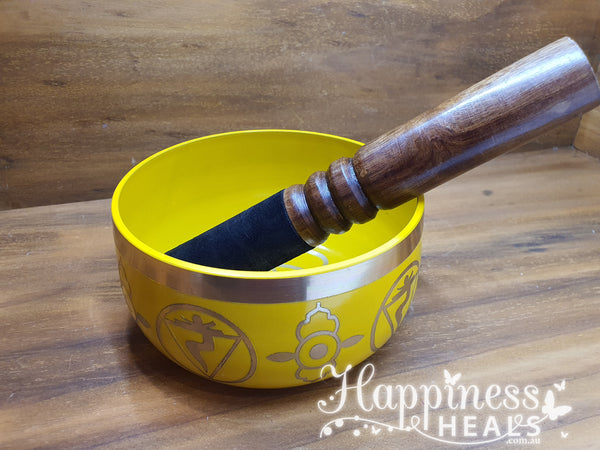 Yellow Singing Bowl - Solar Plexus Chakra