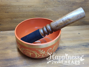 Orange Singing Bowl - Sacral Chakra