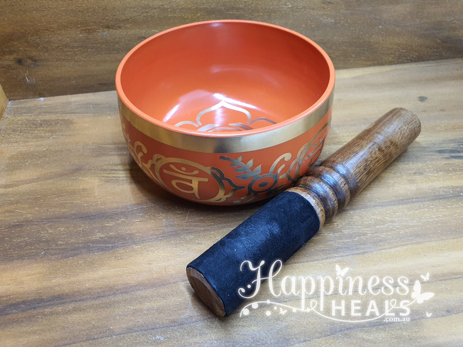 Orange Singing Bowl - Sacral Chakra