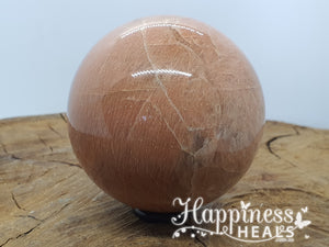 Peach Moonstone Sphere