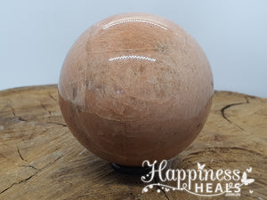 Peach Moonstone Sphere