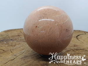 Peach Moonstone Sphere