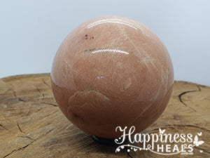 Peach Moonstone Sphere