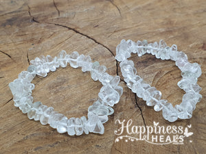 Clear Quartz Chip Bracelet – The Master Healer