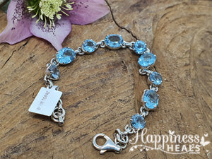 Blue Topaz Bracelet