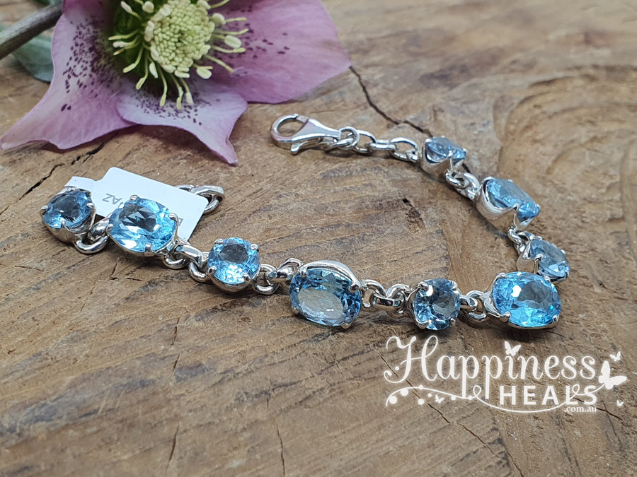 Blue Topaz Bracelet