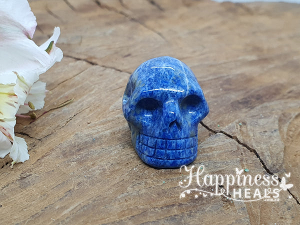 Lapis Lazuli Skull